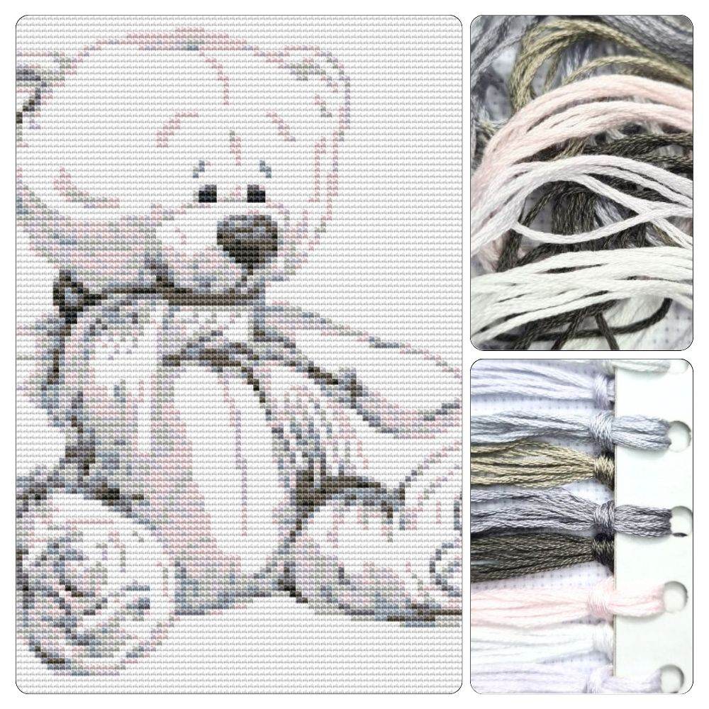My Sweet Bear Cross Stitch Kit by The Art of Stitch