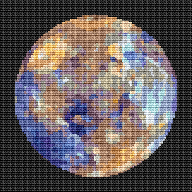 Mercury Cross Stitch Pattern by The Art of Stitch