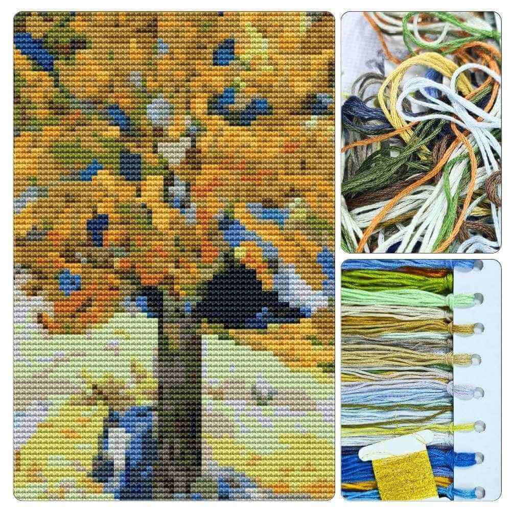 The Mulberry Tree Cross Stitch Kit