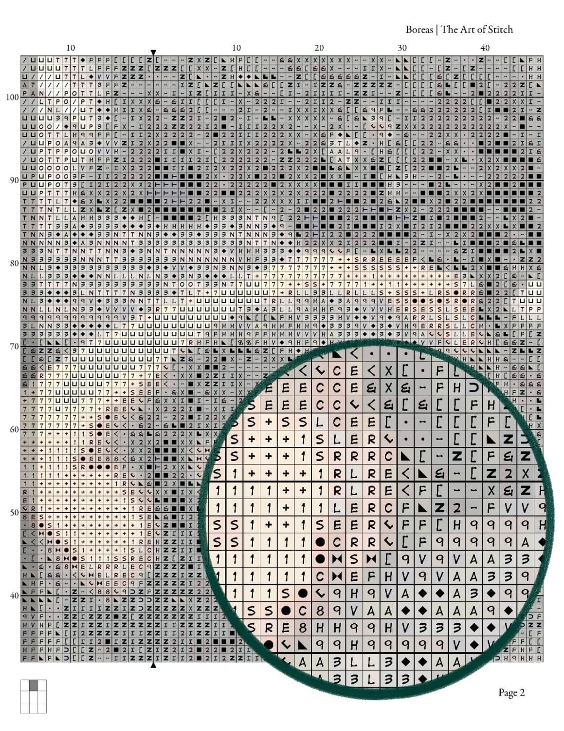 Boreas Cross Stitch Kit