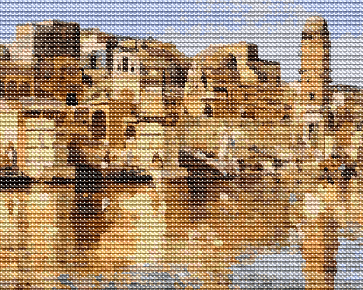 Muttra Cross Stitch Kit by Edwin Lord Weeks