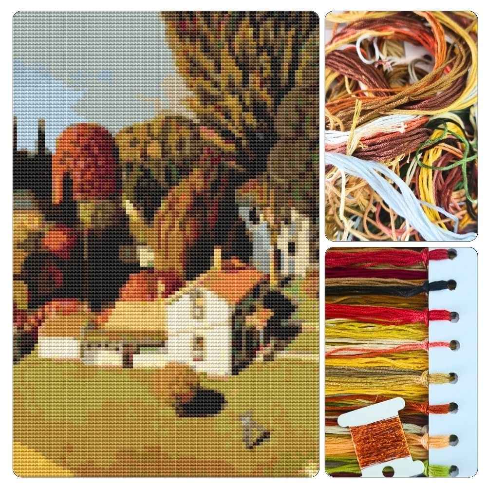 Birthplace of Herbert Hoover Cross Stitch Kit