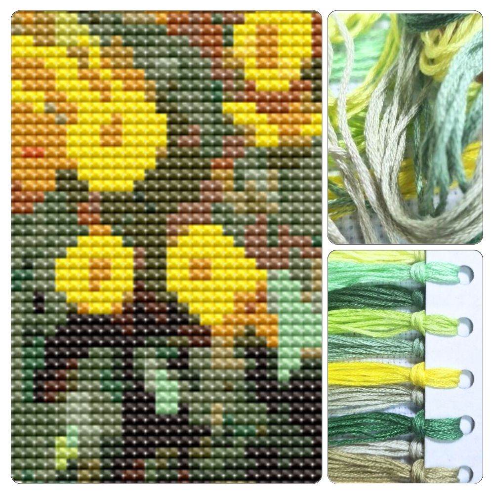 Jerusalem Artichokes Bookmark Cross Stitch Kit - The Art of Cross Stitch