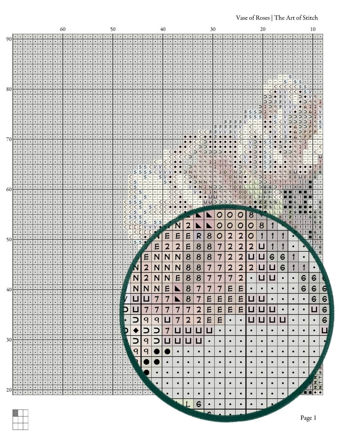Vase of Roses Cross Stitch Kit - Premium Cross Stitch Kit - Irene Klestova