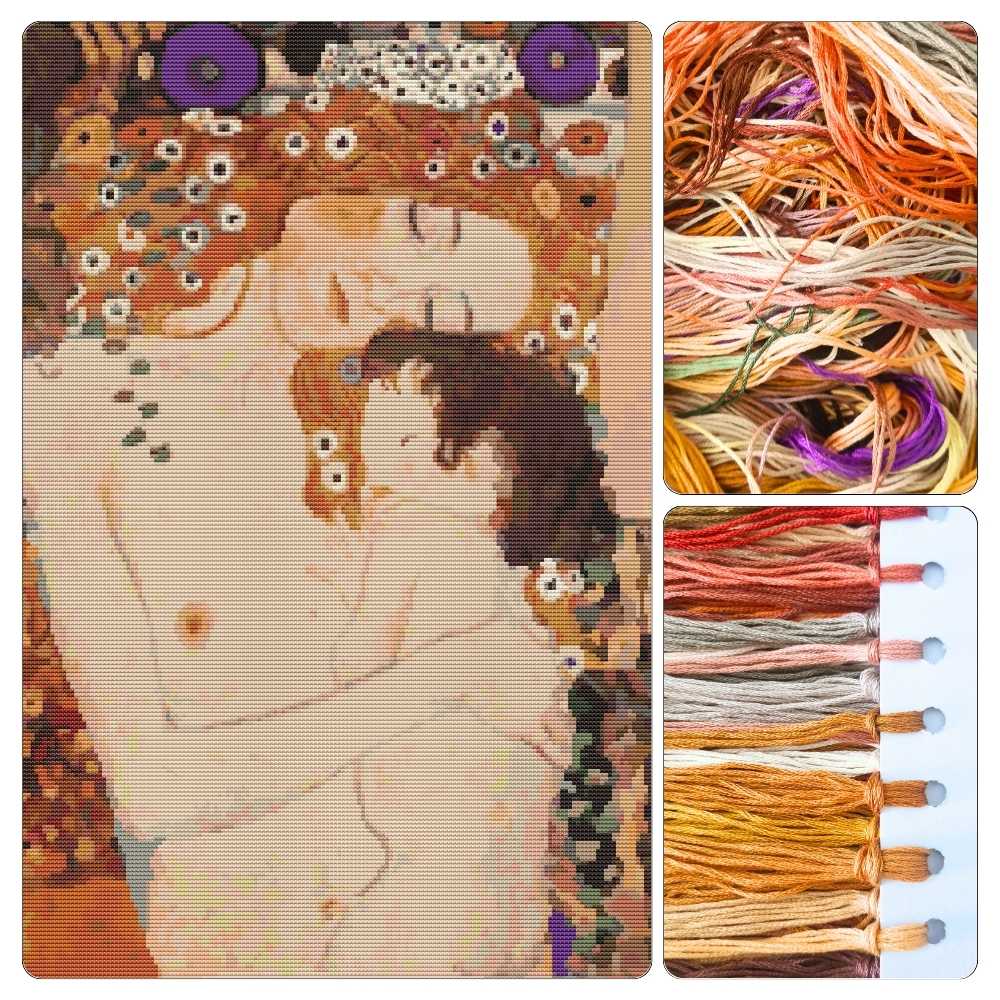 Mother and Child Cross Stitch Kit