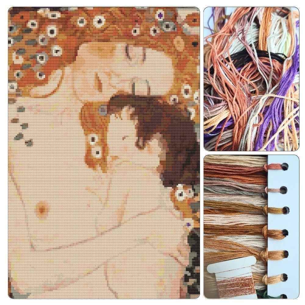 Mother and Child Cross Stitch Kit