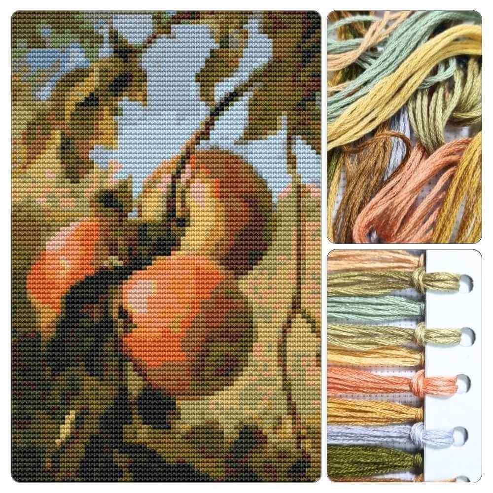 Apples Mini Cross Stitch Kit