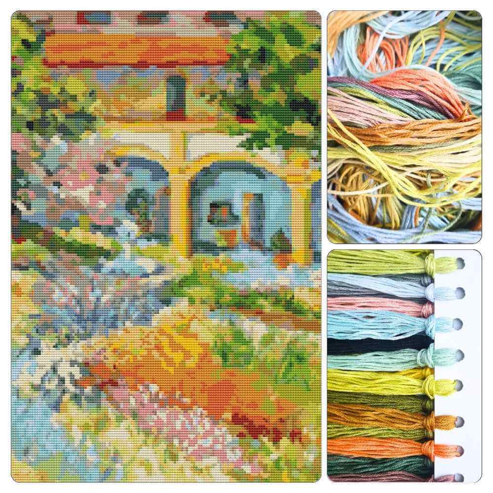 Provence Cross Stitch Kit