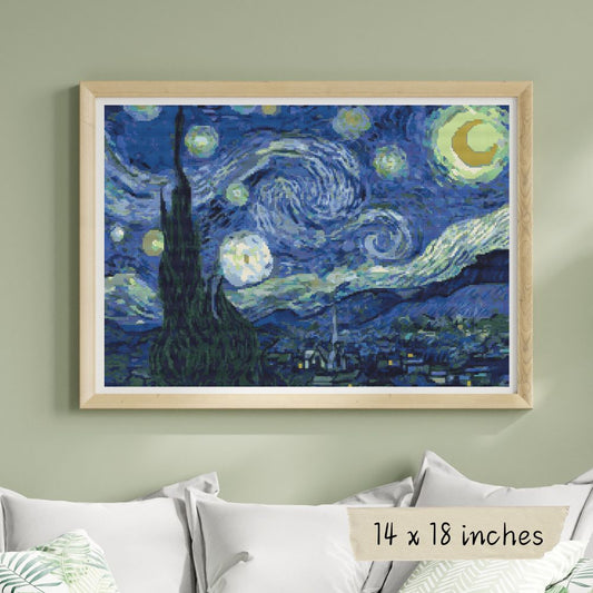 The Starry Night by Vincent van Gogh