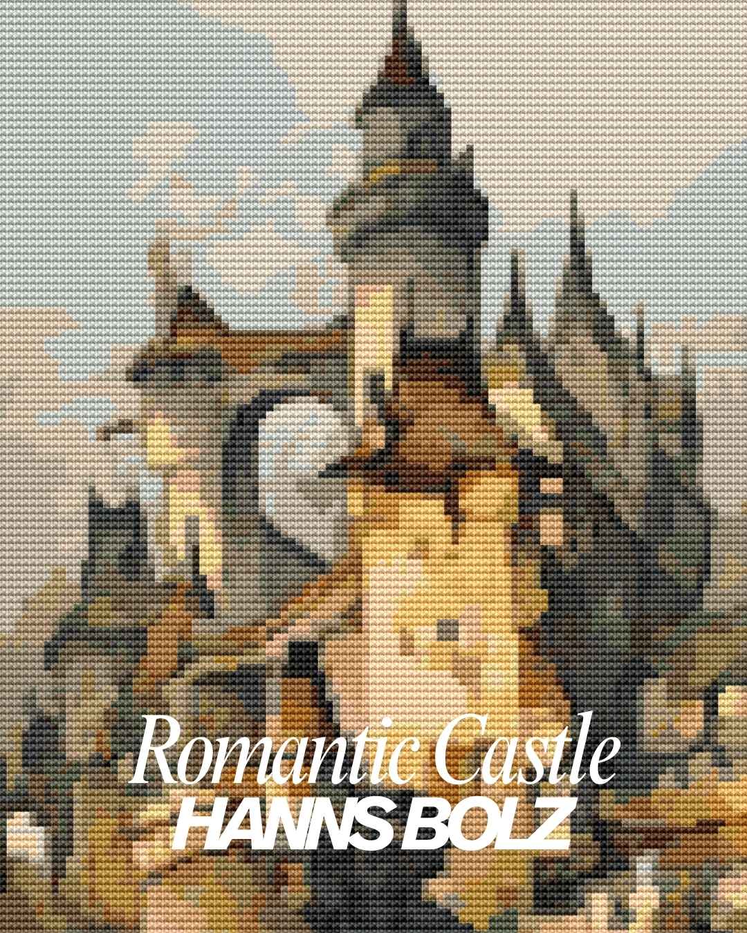 Romantic Castle: A Dreamlike Vision by Hanns Bolz