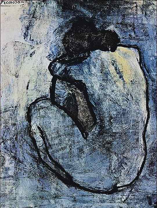 Blue Nude by Pablo Picasso