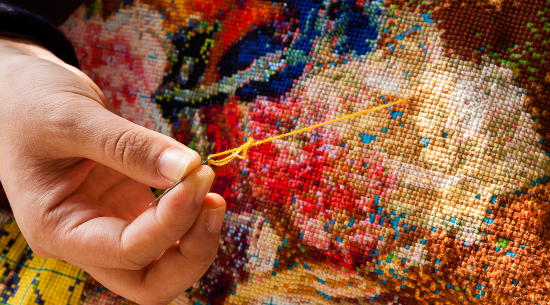 Preventing Twists and Knots in Cross Stitch