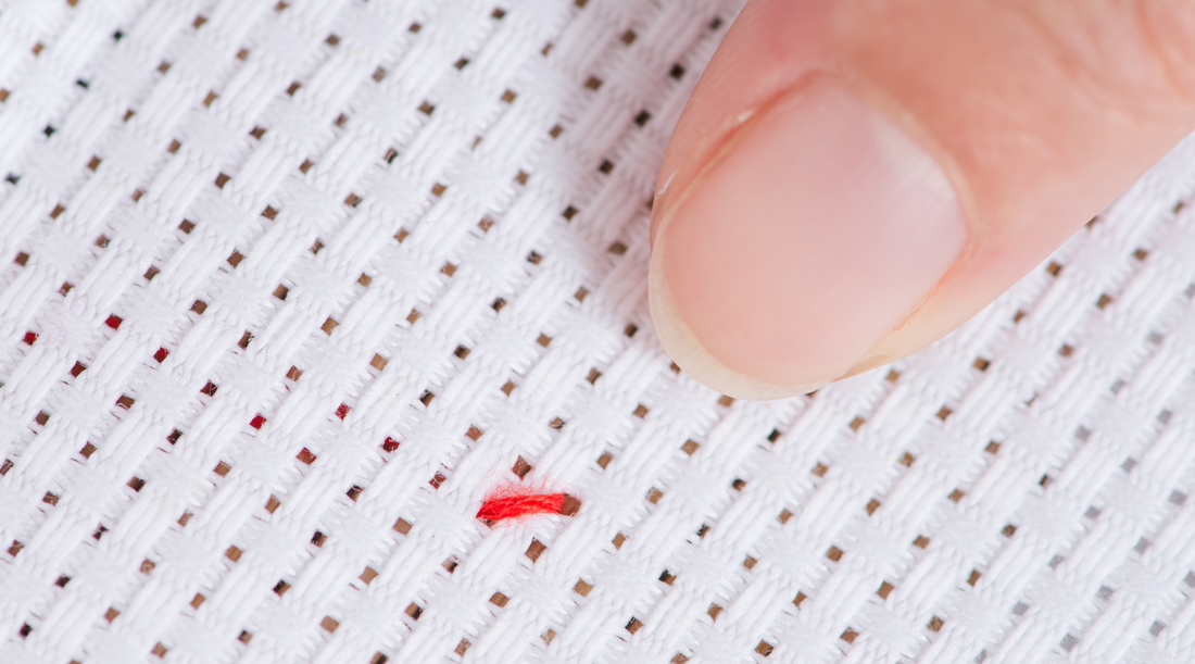 Backstitching in Cross Stitch