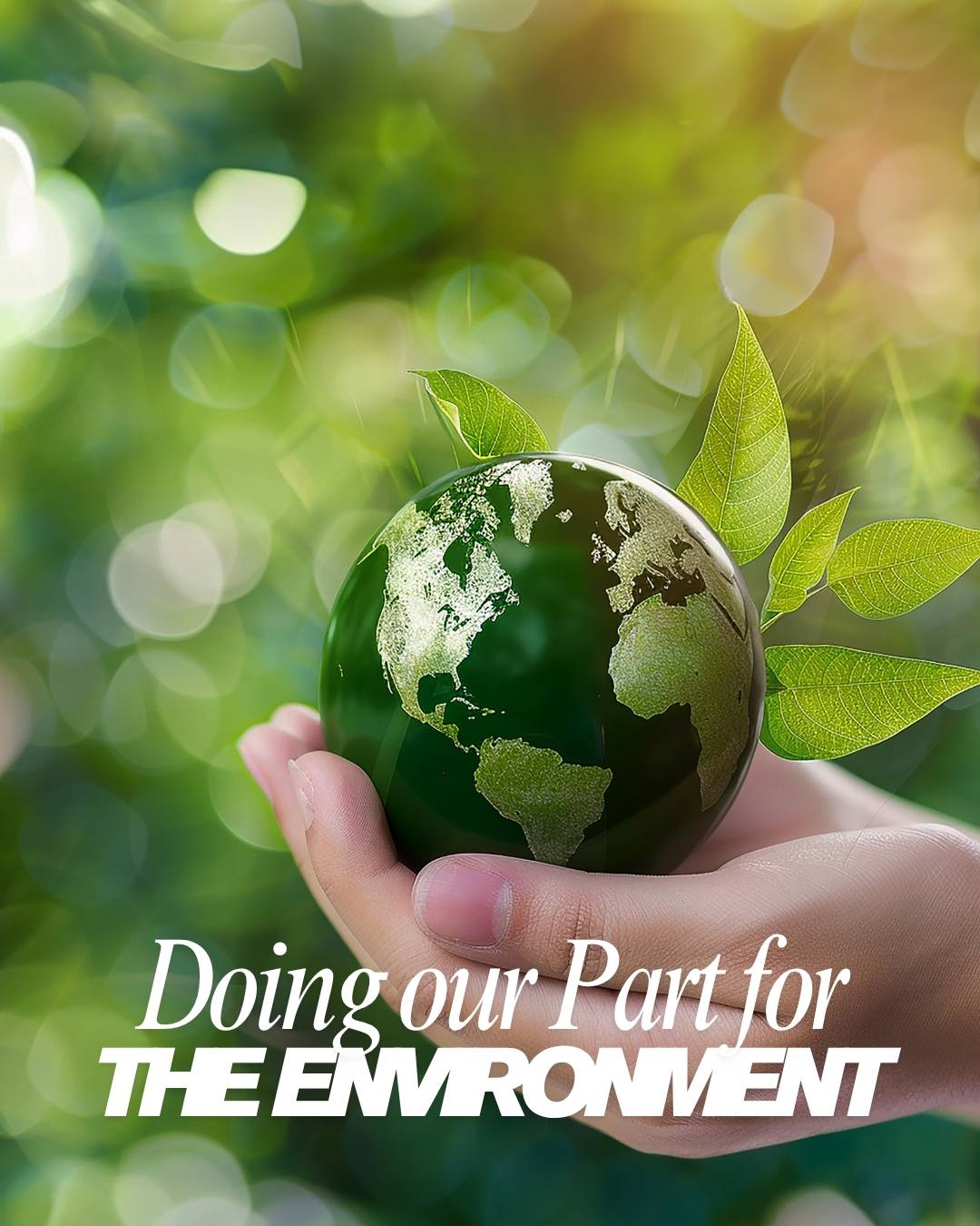 Doing our Part for the environment