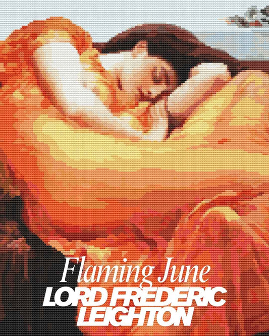 Flaming June: A Masterpiece of Beauty and Serenity by Lord Frederic Leighton