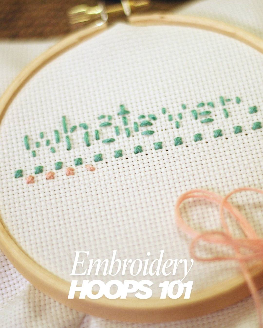 Should I use an Embroidery Hoop?