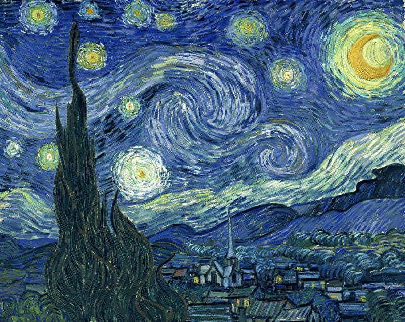 The Starry Night by Vincent van Gogh