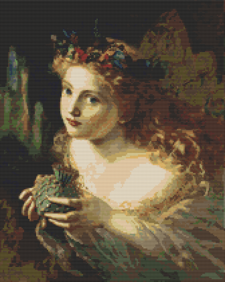 Take the Fair Face of Woman Cross Stitch Kit - Premium Cross Stitch Kit - Sophie Gengembre Anderson