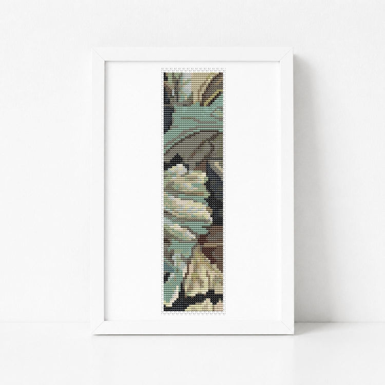 Snakeshead Bookmark Cross Stitch Kit - Bookmark Cross Stitch Kit - William Morris