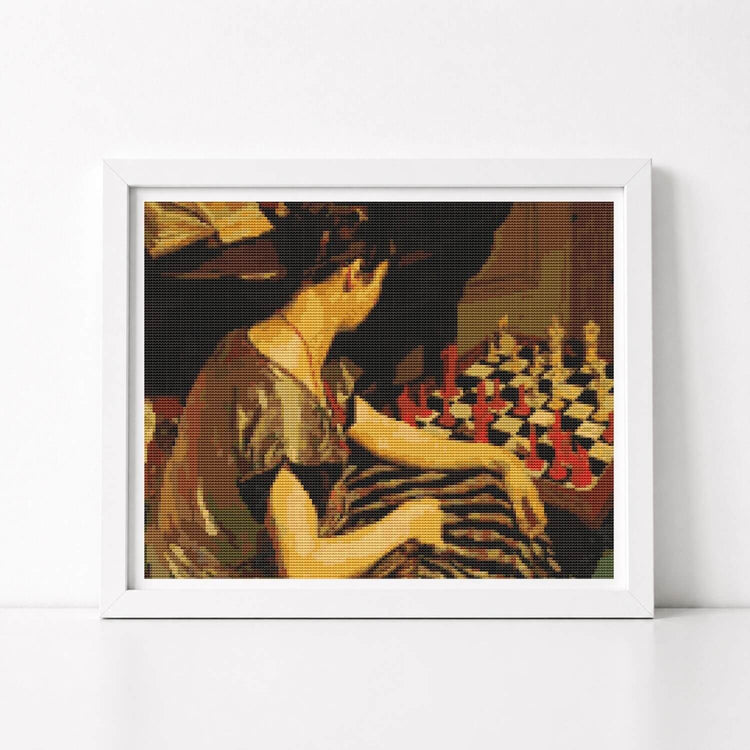The Bird Shop Cross Stitch Pattern - Premium Cross Stitch Pattern - Herbert Ashwin Budd