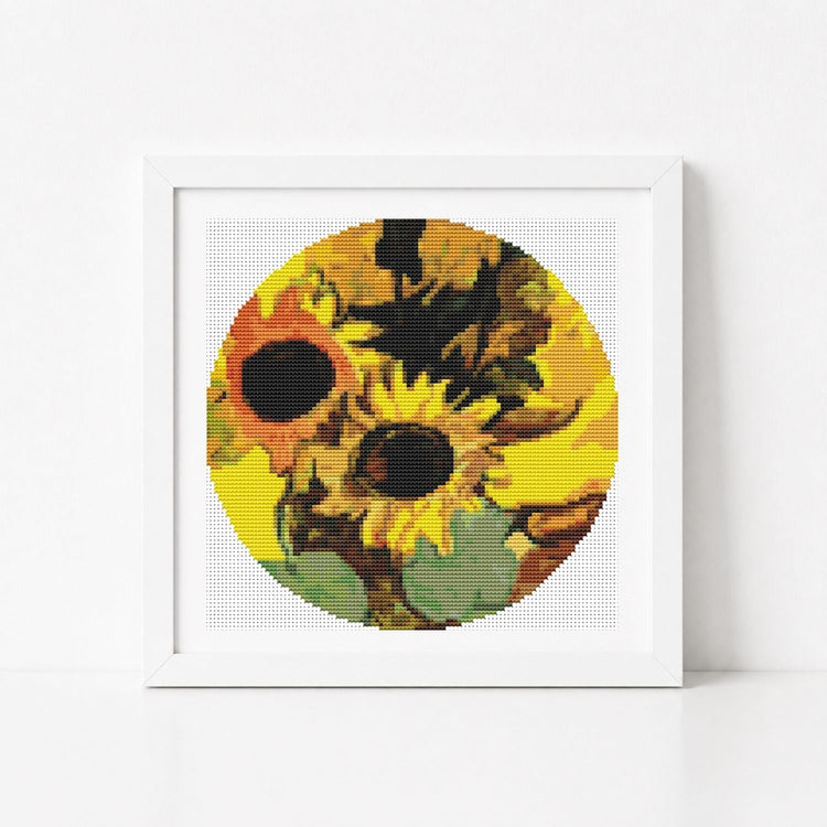 The Sunflowers Circular Cross Stitch Kit - Circular Cross Stitch Kit - Georges Braque