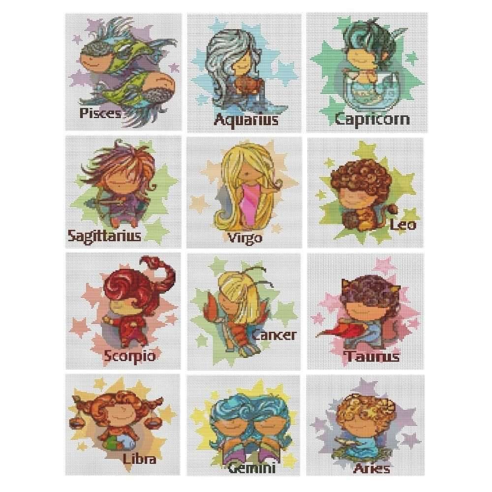 Aries Cross Stitch Pattern by The Art of Stitch