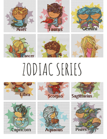 Zodiac Series by The Art of Stitch