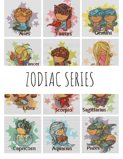 Zodiac Series by The Art of Stitch