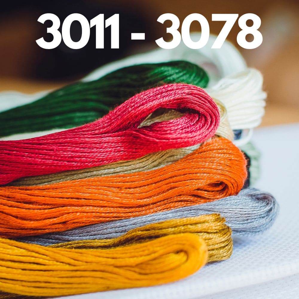 DMC Thread Art 117 (3011 - 3078) by DMC