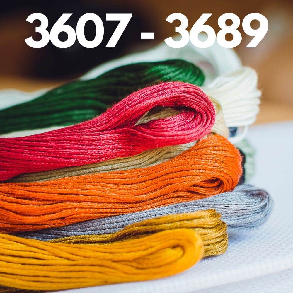 DMC Thread Art 117 (3607 - 3689) by DMC