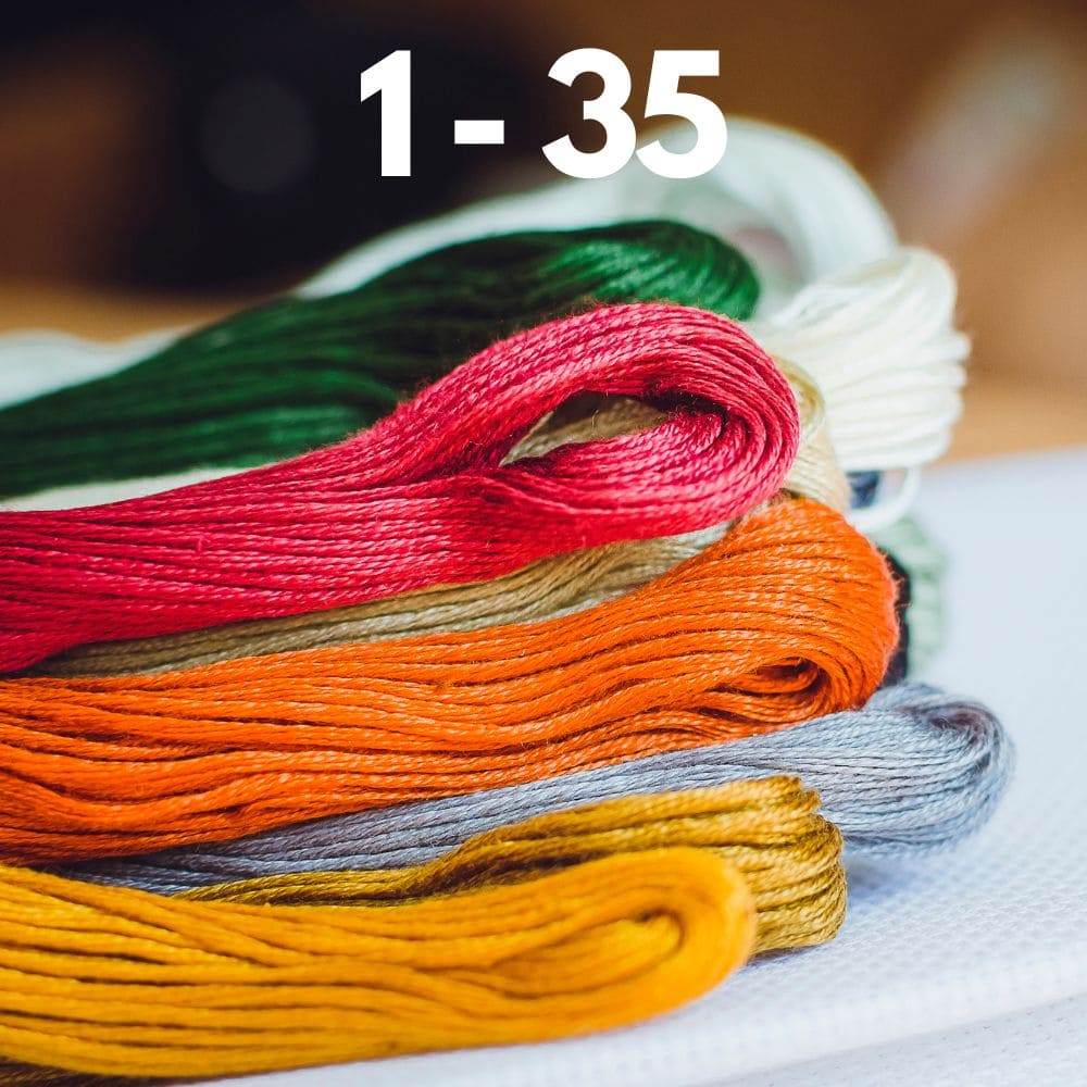 DMC Thread Art 117 (0001 - 0035) by DMC