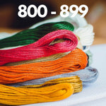 DMC Thread Art 117 (0800 - 0899) by DMC