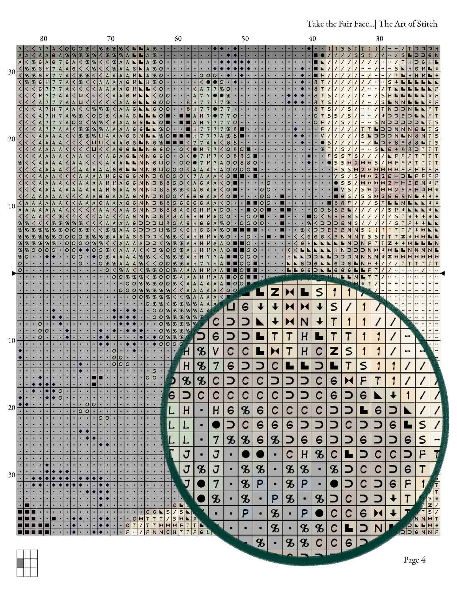 Take the Fair Face of Woman Cross Stitch Kit - Premium Cross Stitch Kit - Sophie Gengembre Anderson