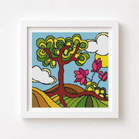 A Day in Summer Cross Stitch Kit - Premium Cross Stitch Kit - The Art of Stitch