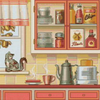 In The Kitchen Cross Stitch Kit | The Art of Stitch