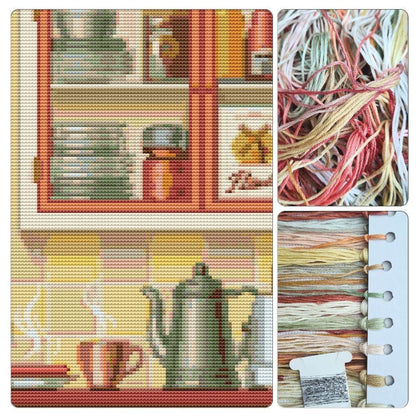 In The Kitchen Cross Stitch Kit by The Art of Stitch