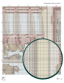In The Kitchen Cross Stitch Kit - Premium Cross Stitch Kit - The Art of Stitch