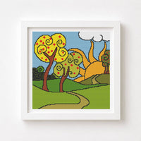 The Sun is Rising Cross Stitch Kit - Premium Cross Stitch Kit - The Art of Stitch