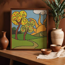 The Sun is Rising Cross Stitch Pattern - Premium Cross Stitch Pattern - The Art of Stitch