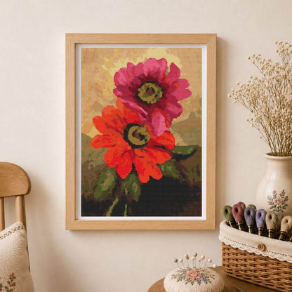 Affection Cross Stitch Kit - Premium Cross Stitch Kit - The Art of Stitch