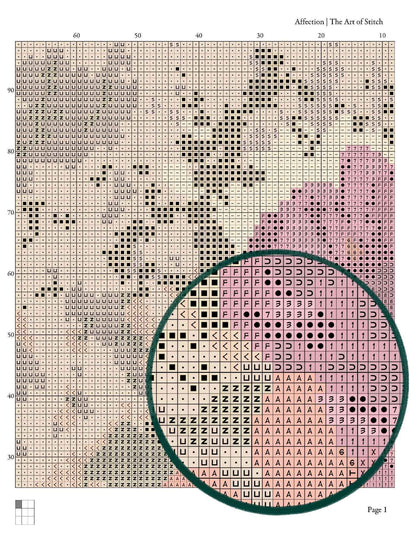 Affection Cross Stitch Pattern