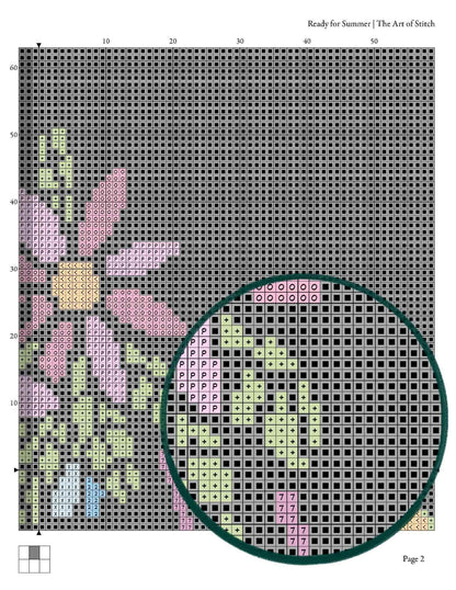 Ready for Summer Cross Stitch Kit - Premium Cross Stitch Kit - The Art of Stitch