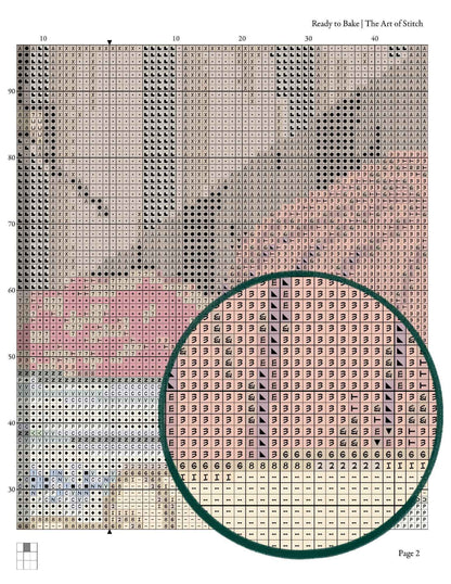Ready to Bake Cross Stitch Kit - Premium Cross Stitch Kit - The Art of Stitch