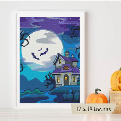 All Hallow's Eve Cross Stitch Pattern