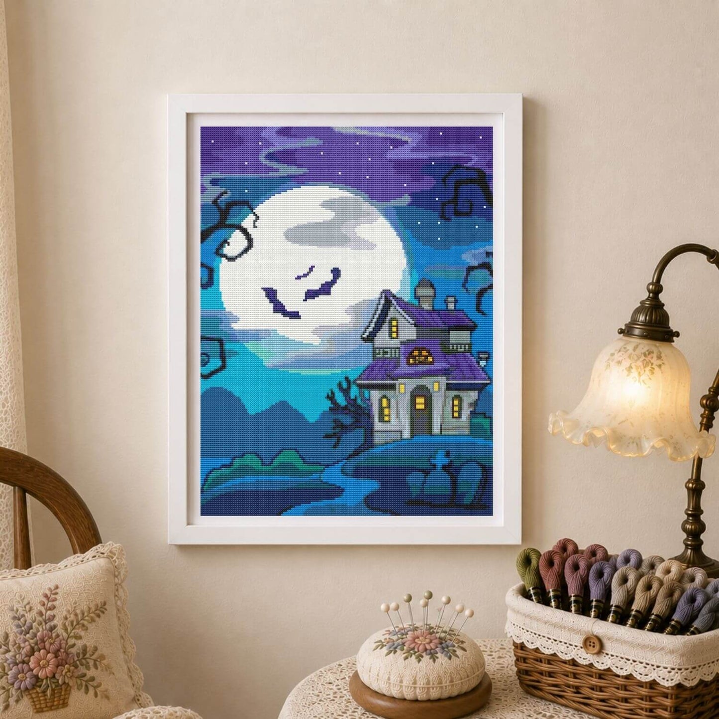All Hallow's Eve Cross Stitch Pattern - Premium Cross Stitch Pattern - The Art of Stitch