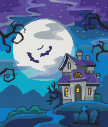 All Hallow's Eve Cross Stitch Kit | The Art of Stitch