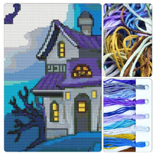 All Hallow's Eve Cross Stitch Kit - Premium Cross Stitch Kit - The Art of Stitch