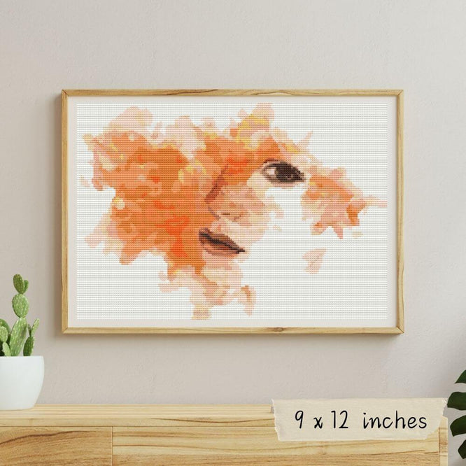 The Elements Series: Fire Cross Stitch Pattern