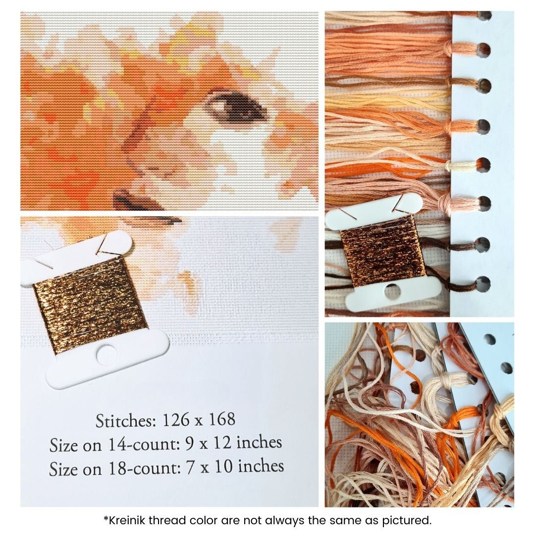 The Elements: Fire Cross Stitch Kit | The Art of Stitch