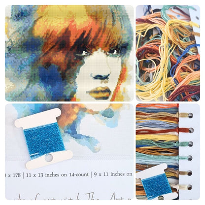 The Elements: Water Cross Stitch Kit | The Art of Stitch